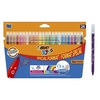 FEUTRES KIDS COULEUR POINTE MOYENNE POCHETTE 24 ASSORTIS