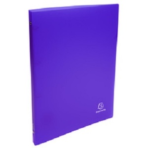 Classeur  A4 Dos 20mm Polypro       Violet