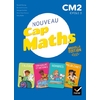 CAP MATHS CM2 - ED. 2021 - LIVRE ELEVE NOMBRES ET CALCULS + CAHIER GEOMETRIE + DICO MATHS