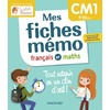 MES FICHES MEMO FRANCAIS ET MATHS CM1 - UNE COLLECTION CONCUE PAR LUTIN BAZAR - TOUT RETENIR EN UN C