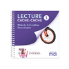 LECTURE CACHE-CACHE - LIVRE 1 - SONS SIMPLES 3 A 4 LETTRES