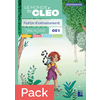 LE MONDE DE CLEO FICHIER D'ENTRAINEMENT CE1 + AIDE-MEMOIRE - EDITION 2025 PACK DE 10