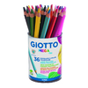 MEGA TRI POT 36 CRAYONS COULEURS ASSORTIS