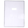 PROTÈGE-CAHIER PLASTIQUE 24X32 CRISTAL INCOLORE 22/100È