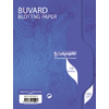 10 BUVARDS 16X21CM COLORIS BLANC