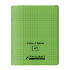 CAHIER À RABAT VERT 17X22 48P SÉYÈS