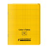CAHIER À RABAT JAUNE 17X22 96P SÉYÈS