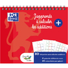 BLOC 80 GABARITS D'ADDITION 15X12,5CM