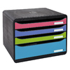 BIG BOX ARLEQUIN MAXI 4 TIROIRS