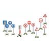 SET 12 PANNEAUX ROUTIERS