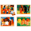 LES CONTES N°2 LE LOT DE 4 PUZZLES