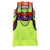 6 CHASUBLES MAILLES AJOUREES TAILLE XS COLORIS ROUGE