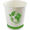LOT 50 GOBELETS CARTON BIODEGRADABLE 10CL