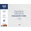 POCHETTE 12F DESSIN COULEURS VIVES 24X32 160G 1ER PRIX