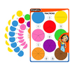 702 GOMMETTES FRACTIONS 8 COULEURS