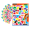 900 GOMMETTES SPLASH FORMES, TAILLES ET COLORIS ASSORTIS