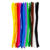 CHENILLE 6MM 36 BRINS L30CM 12 COLORIS ASSORTIS