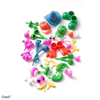 ACCESSOIRES DE MODELAGE FUNNY CHARACTERS (ENV. 128 PIECES)