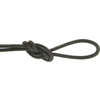 25 CORDONS CUIR NOIR