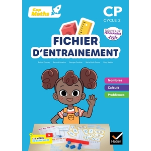 CAP MATHS CP - ED. 2025 - FICHIER NOMBRES ET CALCULS + CAHIER DE GEOMETRIE-MESURE