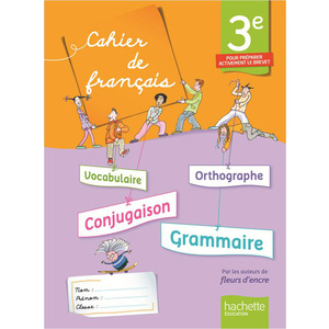 CAHIER DE FRANCAIS 3E - EDITION 2013