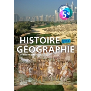 HISTOIRE-GEOGRAPHIE-EMC CYCLE 4 / 5E - LIVRE ELEVE - ED. 2016