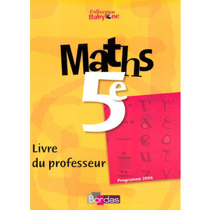 MATHS 5E BABYLONE PROF 2006
