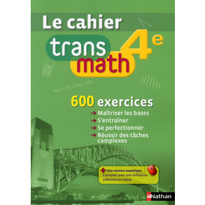 MATHEMATIQUE 4E CAHIER VERS. E