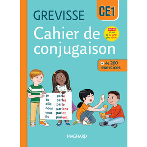 CAHIER DE CONJUGAISON GREVISSE CE1 (2025)