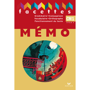 FACETTES CM1, MEMO (PAS VENDU SEUL - COMPOSE LE 9612615)