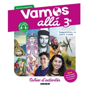 VAMOS ALLA 3E LV2 ESPAGNOL 2017 - CAHIER D'ACTIVITES