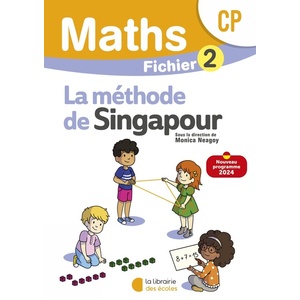 MATHEMATIQUES CP (2024) - METHODE DE SINGAPOUR - FICHIER ELEVE 2