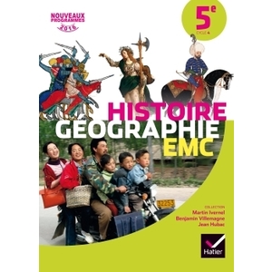 HISTOIRE-GEOGRAPHIE EMC 5E ED. 2016 - MANUEL DE L'ELEVE