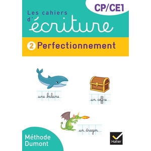 LES CAHIERS D'ECRITURE CP-CE1 - ED. 2025 - CAHIER N  2 PERFECTIONNEMENT