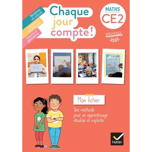 CHAQUE JOUR COMPTE - MATHS CE2 - ED. 2025 - FICHIER ELEVE