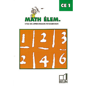 MATH ELEM CE1 ELEVE