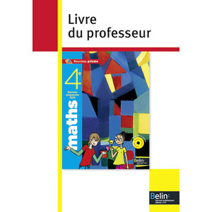 MATHS - 4E - LIVRE DU PROFESSEUR
