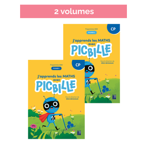 J'APPRENDS LES MATHS - AVEC PICBILLE CP FICHIER DE L'ELEVE EN 2 VOLUMES- ED 2025