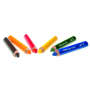 EDU3 PRIME SUPER JUMBO BOITE 48 CRAYONS COULEURS ASSORTIS