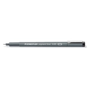 PIGMENT LINER6 FEUTRES NOIRS