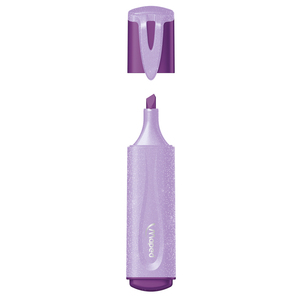 4 SURLIGNEURS GLITTER COLORIS PASTEL