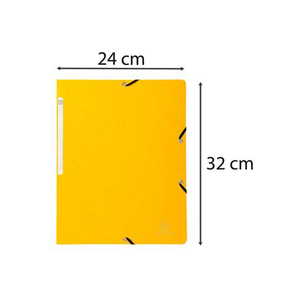 CHEMISE ÉLASTIQUE SANS RABAT CARTE JAUNE