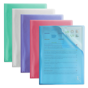 2ND LIFE Protège-DOCUMENTS RECYCLÉS 40 VUES