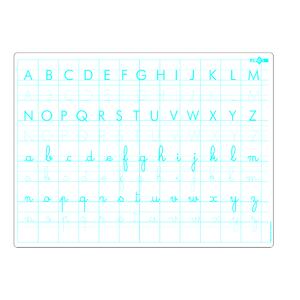 EDUC'ARDOISE EFFACABLE 24X34CM ALPHABET CYCLE 2