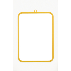ARDOISE BLANCHE 18X26CM QUADRILLEE/UNIE AVEC CADRE