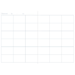 AGENDA DE BORD NON MILLÉSIMÉ