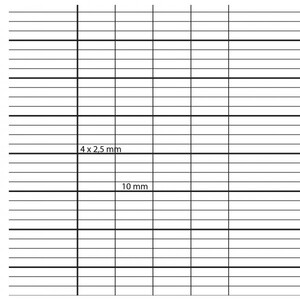 CAHIER DEFICIENTS VISUELS 17X22 48P SÉYÈS NOIR 2,5mm PP INCOLORE
