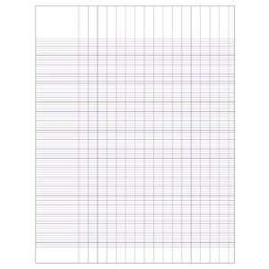 CAHIER CARTE BLANCHE 24X32 96P SÉYÈS 90G PIQ?RE