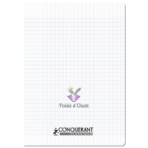 CAHIER POÉSIE ET CHANT PP 21X29,7 48P SÉYÈS/UNI 90G PIQURE