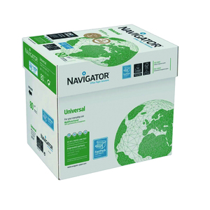 NAVIGATOR MULTIFONCTION UNIVERSAL A4 CARTON 2500F 80G CIE 169